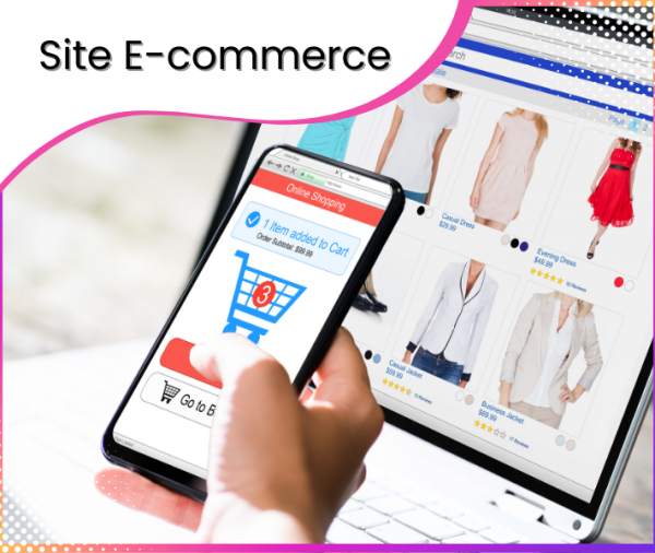 Site E-commerce 5 Pages